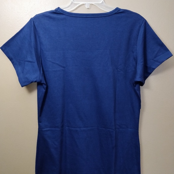 "Blessed Nana" Long Tunic Top - Navy - Picture 4 of 5